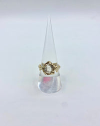 Ignite Ring - Mexican Opal - Clear/Gold