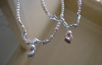 Darling Silver Necklace - White