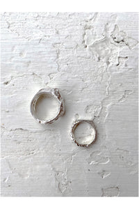 Melting Away Ring - Silver