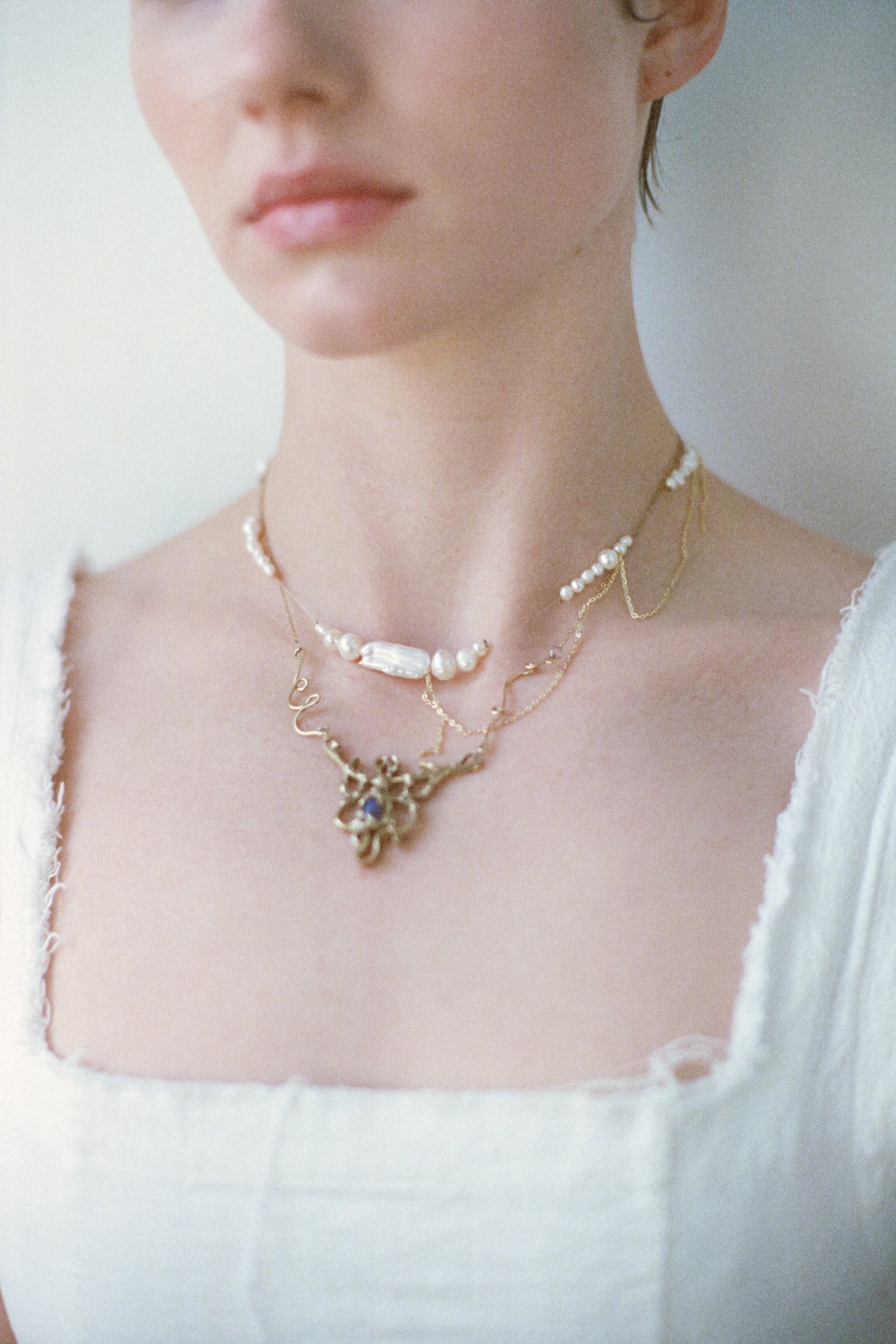 Metamorphosis Necklace - Gold