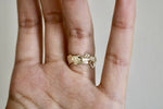 Ignite Ring - Mexican Opal - Yellow/Gold