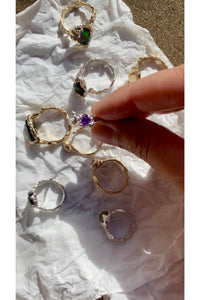 Formation Ring - Silver/Size M 1/2