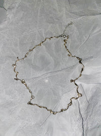 Burnt Ribbon Choker