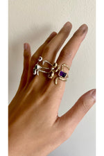 Formation Ring - Silver/Size M 1/2