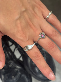 A Holding Place Ring - Silver