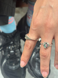 A Holding Place Ring - Silver
