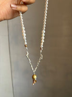 Darling Silver Necklace - Purple