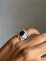 Framed Fragment Ring - Size J