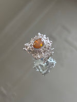 Framed Fragment Ring - Size O