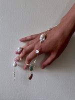 Tidal Relic Necklace - Green Emerald