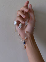 Tidal Relic Necklace - Blue Sapphire I