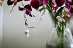 Darling Silver Necklace - White