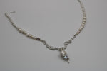 Darling Silver Necklace - Purple