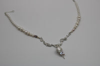 Darling Silver Necklace - Purple
