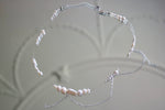 Flashing Lights Necklace - white/silver