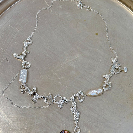 Fluid Erosion Necklace