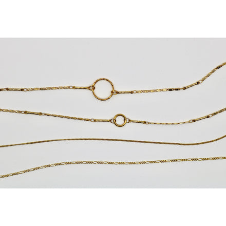 Minimal Chain Necklaces